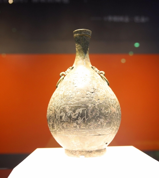 狩獵紋銅壺